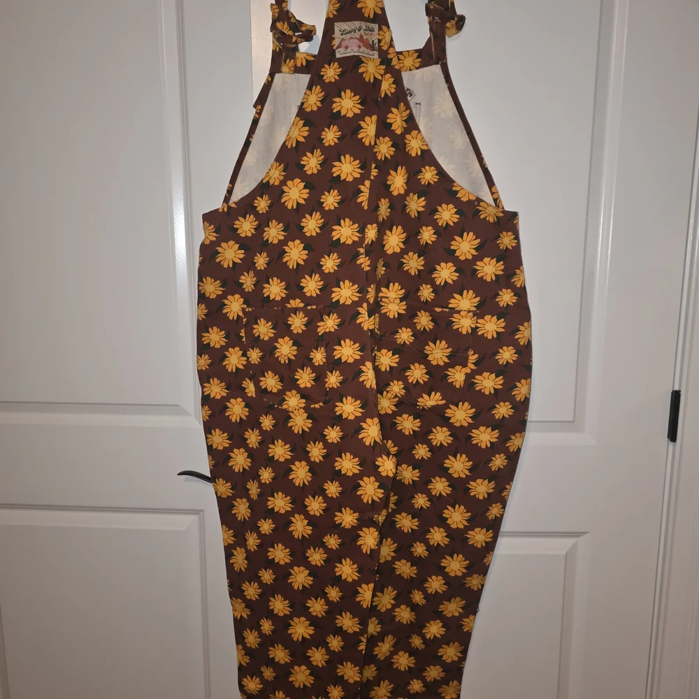 Lucy & Yak Reuben Dungarees US SIZE 18 - Picture 2 of 3